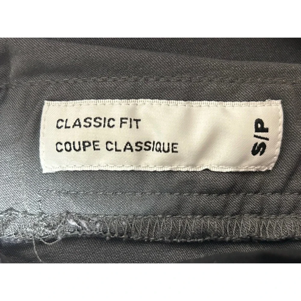Projek Raw Mens Cargo Jogger Pants Charcoal Gray Classic Fit Coupe Classique Sm